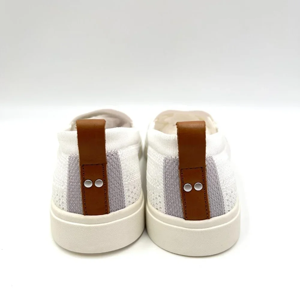 Ryka Womens Hera White Knit Slip On Comfort‎ Casual Sneakers Shoes 5.5M - Picture 7 of 12